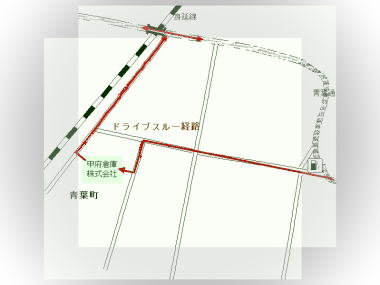 倉庫所在地図